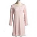 Calida Excelsior Big Shirt Nightshirt - Micromodal(r), Logn Sleeve (for Women)