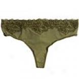 Calida Lace Accent Thong Underwear (for Women)