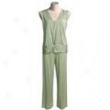 Calida Marquesas Pajama Set - Sleeveless (for Women)