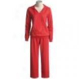 Calida Narnia Hooded Lounge Set - Combed Cotton (for Women)