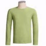 Calida Ribbed Cotton T-shirt - Long Sleeve (for Men)