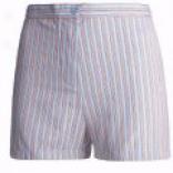 Calida Striped Cotton Boy Shorts-sleepwear  (for Women)