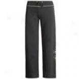 Calispia Artisan French Terry Pants - Cotton-rich (for Women)