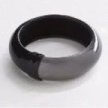 Cara Accessories Bangle - Faux Patent Leather (for Women)
