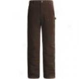 Carhartt Double Front Sandstone Canvas Pants - Insulated (for Men)