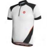 Castelli Incrocio Cycling Jersey - Abrupt Sleeve (for Men)