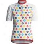 Castelli Pois Cycling Jersey - Short Sleeve (for Women)