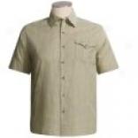 Cloudveil Cotton Gripped Shirt -  Western, Short Sleeve (for Men)