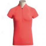 Cloudveil Highline Shirt - Zipneck, Short Sleeve (for Women)