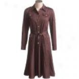Collectible By Starington Half-button Dress - Long Sleeve (for Women)