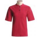 Columbia Knits Henley T-shirt - Short Sleeve (Because Women)