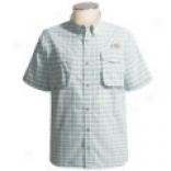 Columbia Sportswear Tablerock Plaid Shirt - Short Sleeve (for Men)