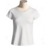 Contourwear Stretch Travel Raglan T-shirt - Short Sleeve (In the place of Women)