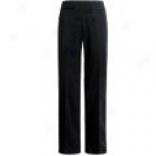 Cotton Blend Pants - Side Zip (for Women)