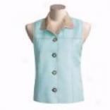 County Clothing Ranch Vest - Faux Suede  (for Women)