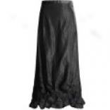 Covelp Scrunch Silk Skirt (for Women)
