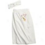 Crabtree And Evelyn Bathwrap And Headband - Diamond Loop Terry (for Women)