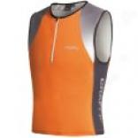 Craft Active Triathlon Short Shirt - Sleeveless, Zip Neck (for Men)