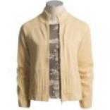 Cullen C0tton Cable-knit Zip Jacket (for Women)