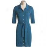 Cullen Island Get-away Cotton Dress - Elbow Sleeve (for Women)