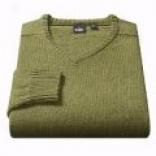 Cullen Lambswool V-neck Sweater (for Men)