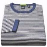 Cullen Stripe Cotton Sweater (for Men)