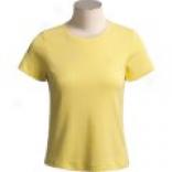 David Broos Jewel Neck T-shirt - Short Sleeve (for Women)