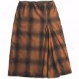 David Brooks Ombre Blanket Skirt - Plaid (for Wimen)