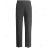 David Brooks Stretch Cotton Ankle Pants (for Women)