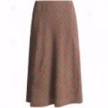 David Brooks Wool Crepe Skirt - A-line (for Women)