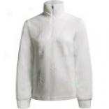 Disegna D'italia Fleece Snowflake Shirt - Zip-neck (for Women)