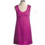 Donna Ricco Silk Jacquard Dress - Sleeveless (for Women)