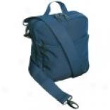 Ellington Leather Multi-tasker Bag - Jet Blue