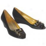 Enzo Angiolini Prestine Wedge Shoes - Patent Leather (for Women)