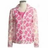 Fdj French Dressing Floral Shirt - Long S1eeve (for Women)