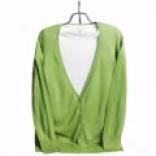Garfiel dAnd Marks Spun Silk Cardigan Sweater  (for Women)