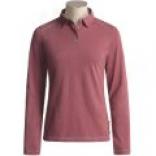 Gramicci Madura Polo Shirt - Cotton Jersey, Long Sleeve (for Women)