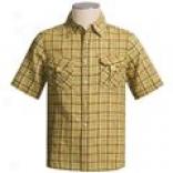 Gramicci Stegar Plaid Shirt - Short Sleeve (for Men)