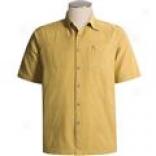 Gramicci Stingray Shirt - Washed Cotton, Short Sleeve (for Men)