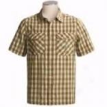 Gramicci Surplus Safari Shirt - Plaid, Short Sleeve (for Men)