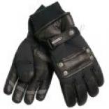 Grandoe Easy Rider Leather Ski Gloves - Waerproof Insulated (for Men)