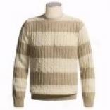 Haggar Cable Knit Pullover Sweater - Easy Care (for Men)