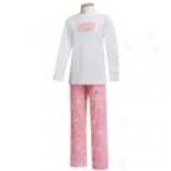 Hatley Cotton Knit Pant And T-shirt Set (for Women)