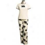 Hatley Cotton Pajamas - Short Sleeve (for Women)