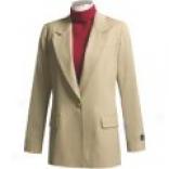 Hawksley And Wight Worsted Wool Blazer (for Women)
