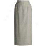 Hawksley And Wight Worsted Wool Skirt - Mini-houndstooth (for Women)