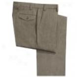 Hiltl Wool-cotton Dress Pants - Flat Front (for Men)