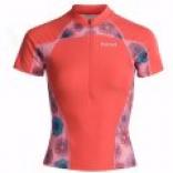 Hind Floral Pretty Speedy Jersey - Short Sleeve (for Women)
