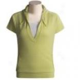 Horny Toad Flexcel Knit Sesame Shirt - Short Sleeve (for Women)