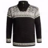 Icewear Bergen Zip Neck Pullover Sweater - Lined (for Men)